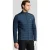 Lyle & Scott Hybrid Quilted Full Zip Golf Jacket Ryder Blue