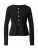 ONLY Gebreid vest  zwart