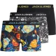 Jack & Jones Boxershorts jongens jacsugar print 3-pack schedel art