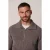 Profuomo Ppxj30058i pullover half zip aubergine