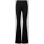 Review Flared fit stoffen broek van viscosemix