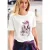 Shirt met ronde hals en opdruk