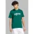 adidas Sportswear regular fit T-shirt met print – donkergroen/wit