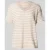 Schiesser T-shirt met geribde V-hals