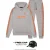 Malelions Sport Warming Up Tracksuit | Light Grey/Orange