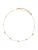 Heideman Ketting ‘Flacc’  goud / parelwit