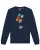 Watapparel Sweatshirt ‘Balloon Spaceman’  navy / gemengde kleuren