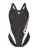ARENA Badpak ‘STRIPEFLOW’  zwart / wit