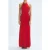 Reiss Olivia-knitted Maxi Dress Red