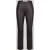 RAFFAELLO ROSSI Wide leg kunstleren broek van viscosemix model ‘MACY’