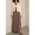 Reiss Ruched Midi Skirt Mink