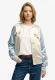 Superdry & Co Tussenjas  crème / lichtblauw
