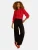 love & roses Blouse  rood