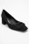 Velora Gesp Vierkante Neus Blokhak Pump (Dames)