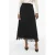 VILA plissé rok zwart