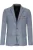 Venti Blazer blauw, Effen