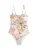Next Shaping-badpak  pastelblauw / jade groen / abrikoos / rosa