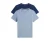 Tommy Hilfiger T-shirt – set van 2 lichtblauw/donkerblauw