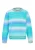 Sidona Trui  blauw / turquoise / pastelblauw / goudgeel
