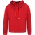 Rode hoodie met North Sails-logo en rits