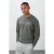 Heren Gedrukt Rondhals Sweatshirt
