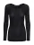 Seamless Basic Shirt ‘Alma’  zwart