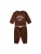Calvin Klein Jeans Set  beige / donkerbruin