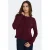 JDY gebreid vest donkerrood