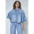 SisterS Point denim spijkerjas medium blue denim