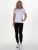 Divina Sporttop ‘Pono’  zwart / wit