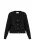 Usha Gebreid vest  zwart