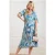 Seraphine Maternity Wrap Dress Multi