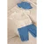 Feetje baby cargobroek Sssiesta blauw