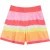 Billieblush Meisjes Gehaakte Golf Streep Shorts (Koraal)