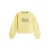 Tommy Hilfiger sweater met borduursels en tekstopdruk – geel