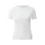T-shirt slim fit elastisch met ronde hals en gegolfde rand voor dames s.Oliver