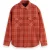 Scotch & Soda Washed Denim Checked Overshirt Red Check