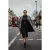 Trendyol Curve Dames Zwart Effen Midi Mouwloos Stijlvol/Avond Bodycon Grote maten Jurk