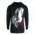 Cavalli Class grote zwarte hoodie met tijgerlogo
