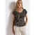 Street One Dames Leo blouse shirt in Zwart