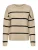 ONLY Trui ‘ONLOXFORD’  beige gemêleerd / zwart