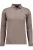 RAGMAN Soft Knit Poloshirt lange mouw macchiato, Effen