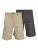 aprel Broek  beige / grijs