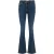We Fashion 5-pocket Mid Waist Dark Blue