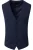 Venti Vest blauw, Effen