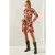 Bloemen Mini Jurk met Ceintuur