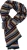 FISHNAMEDF Sjaal Block Stripe Navy heren