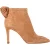Loeffler Randall Enkelboots met Franje-afwerking in Bruin Suède