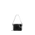 Courrèges Hobo bags – Cloud Chained Naplack Purse – Leather – Black in zwart