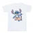 Disney Meisjes Lilo & Stitch Bermuda Shorts Katoen T-Shirt (Wit)